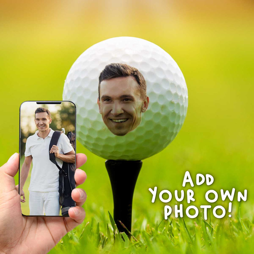 Add Any Face Printed Golf Ball #1 image
